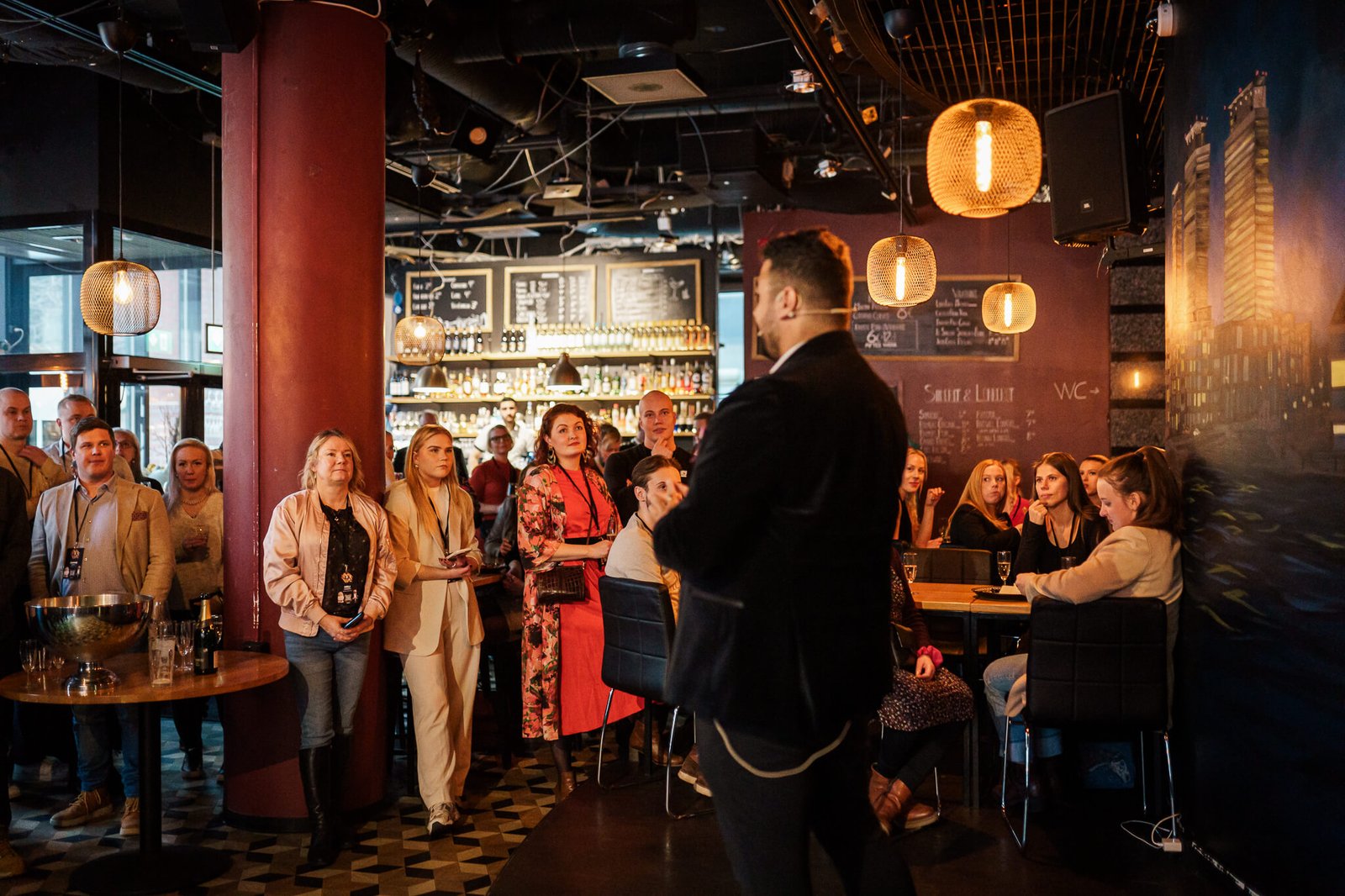 tapahtumakuva Linkkari Social Club Afterwork-tapahtumasta Helsingistä Satama Bar & Bistrosta Kalasatamasta
